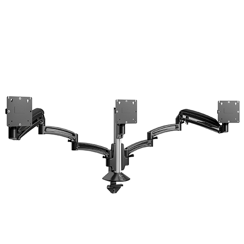 AV Supply Group K1 CLMN MNT 3 DISP DUAL 3L ARMS BLK AV Supply Group — view 2