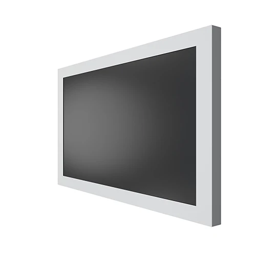 AV Supply Group 55in LANDSCAPE WALL KIOSK WHITE AV Supply Group — view 2