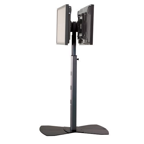 AV Supply Group 4 - 7 DUAL DISPLAY FLOOR STAND AV Supply Group — view 2