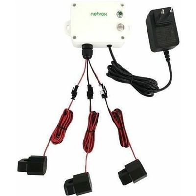 Netvox 3-PHASE CURRENT METER WITH 3 X75A CLAMP Netvox — view 2