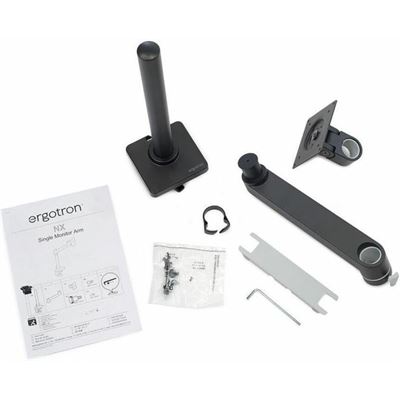 Ergotron NX Monitor Arm Black ERGOTRON — view 2