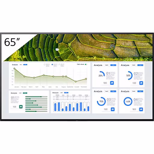 SONY 65 4K HDR professional display with 24/7 SONY — view 2