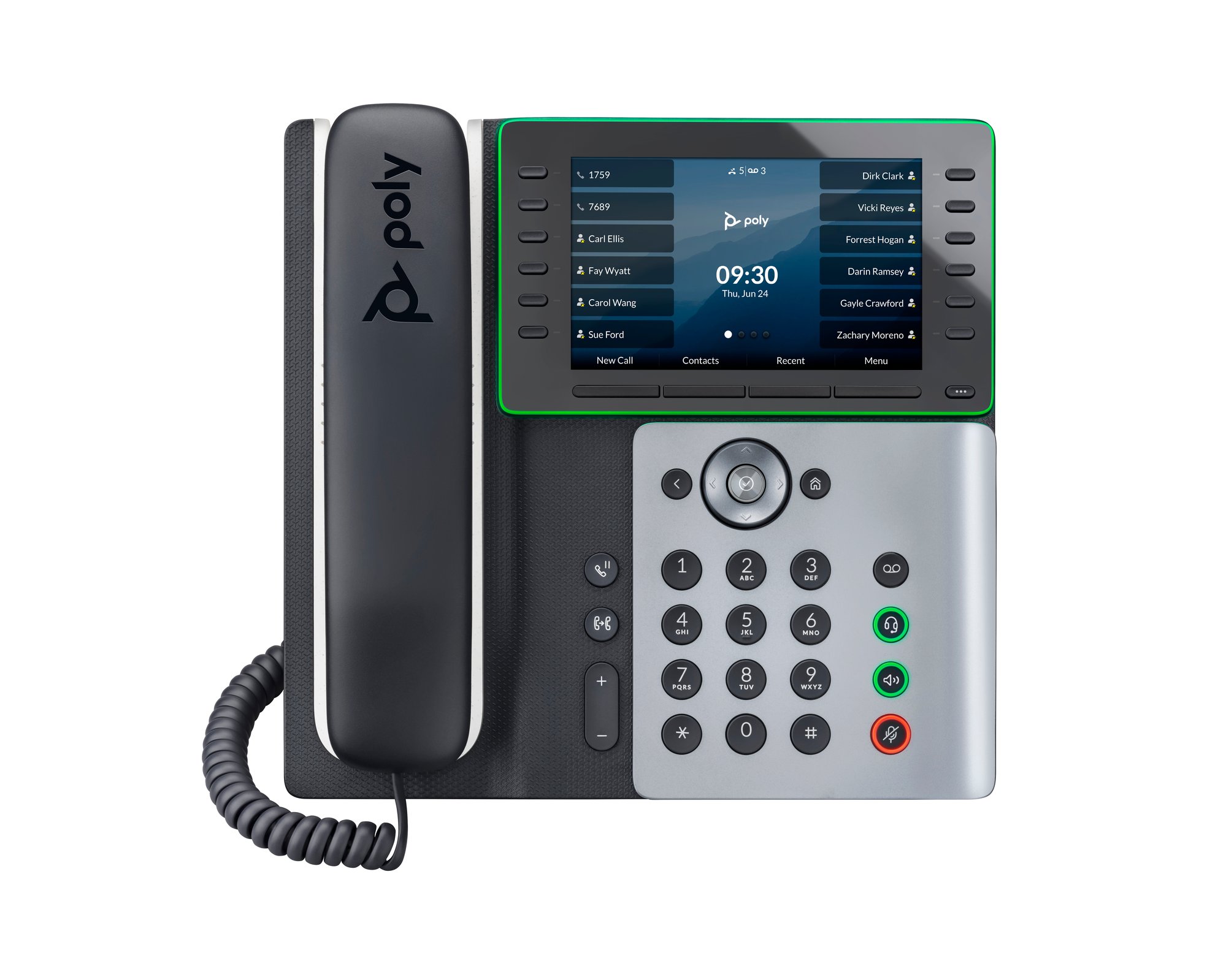 HP Poly Edge E550 IP PH PoE-e HP — view 2
