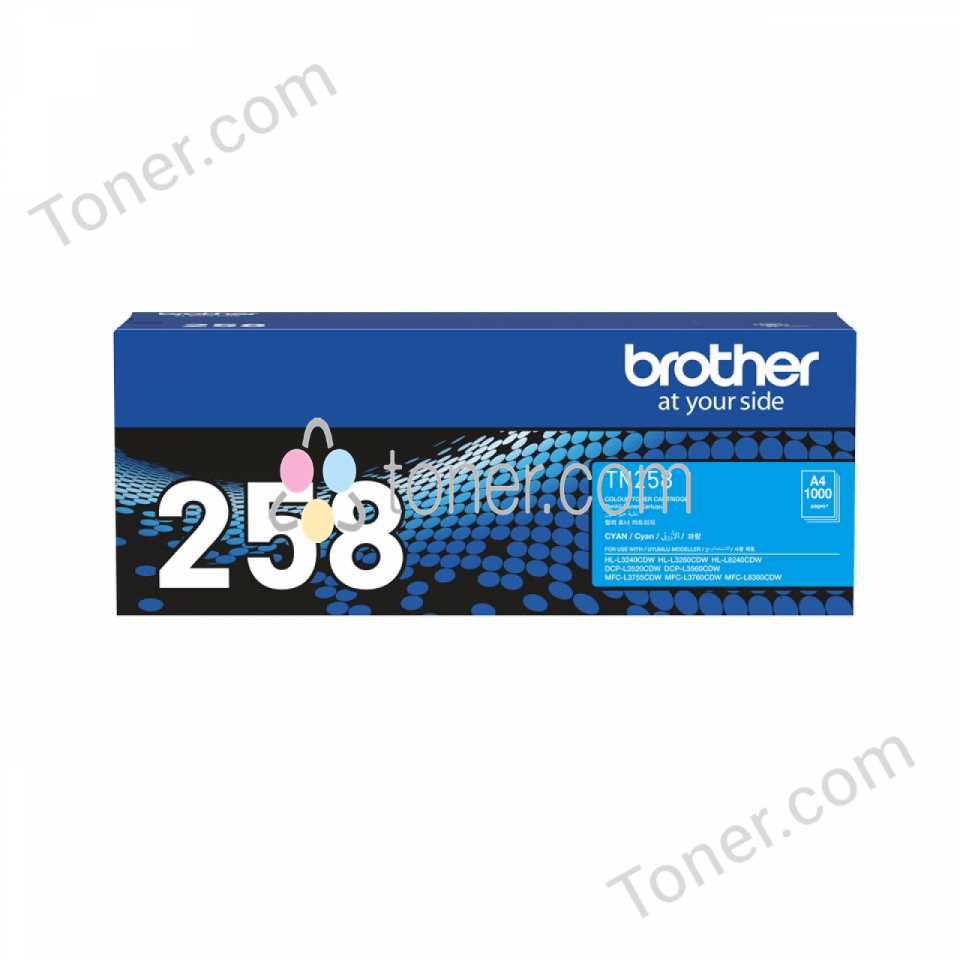 BROTHER Colour laser toner cyan BROTHER — view 2