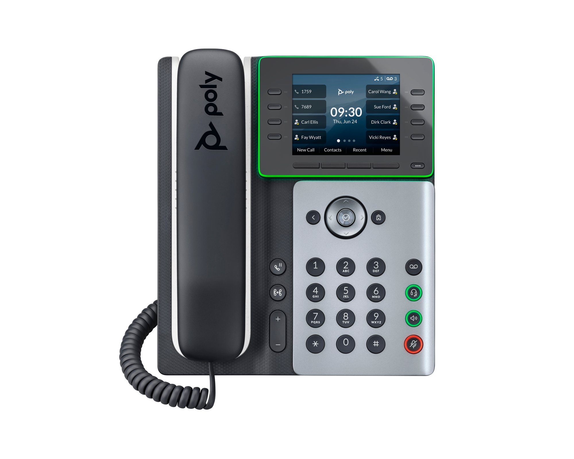 HP Poly Edge E320 IP PH PoE-e HP — view 2
