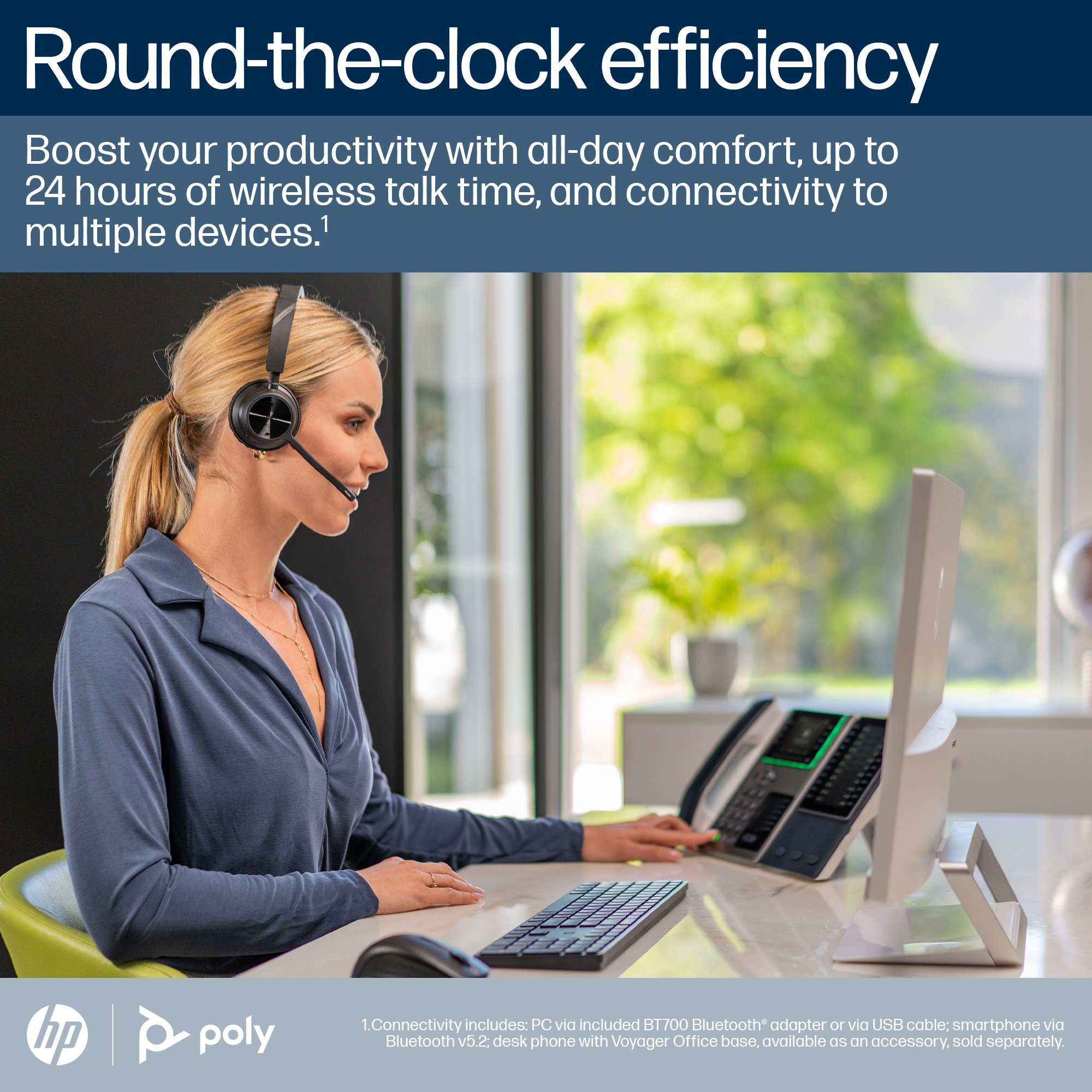 HP Poly VOY 4310-M -M USB-C HS +BT700 +CHS HP — view 6