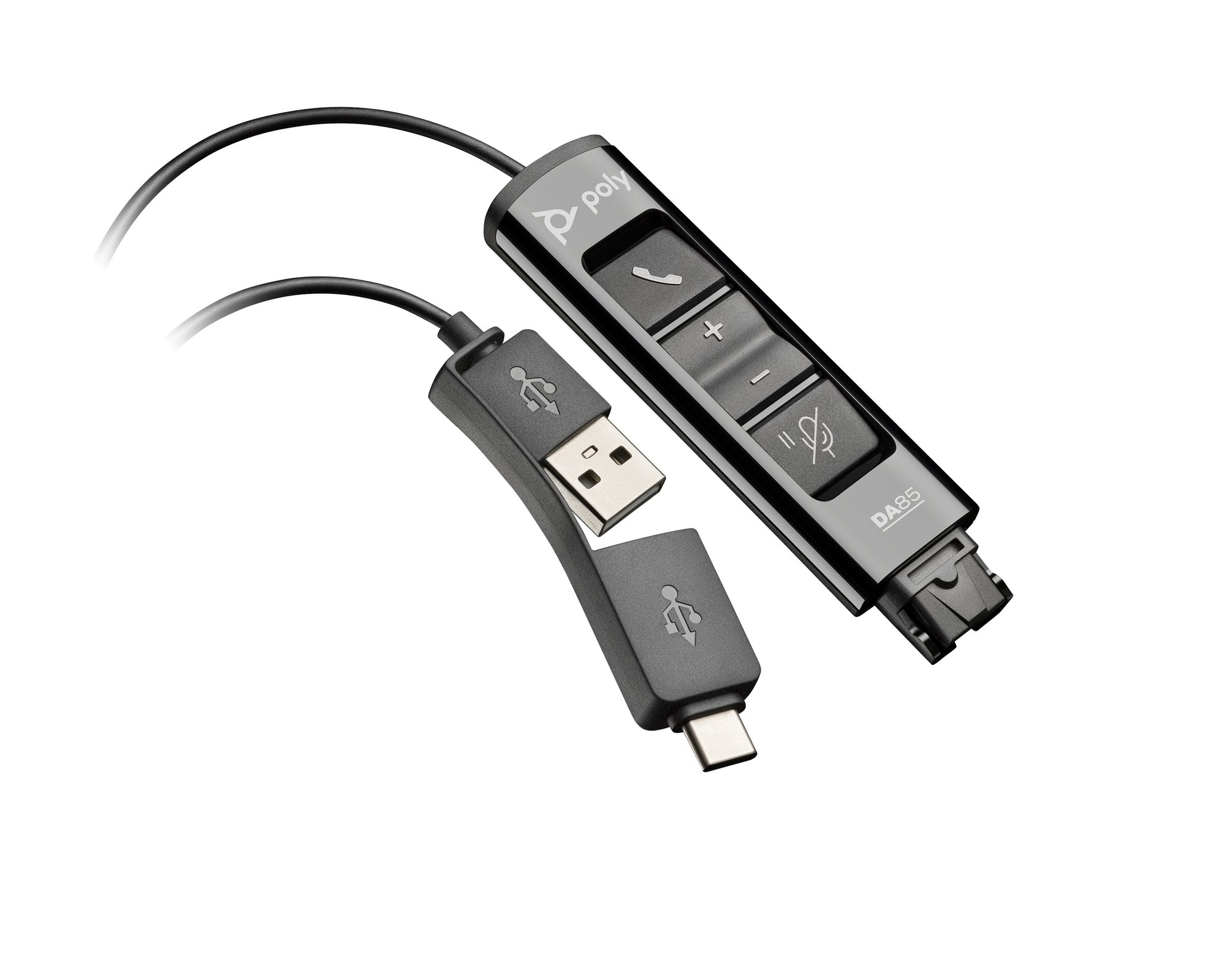 HP Poly USB-A to C Cbl (1500mm) HP — view 2