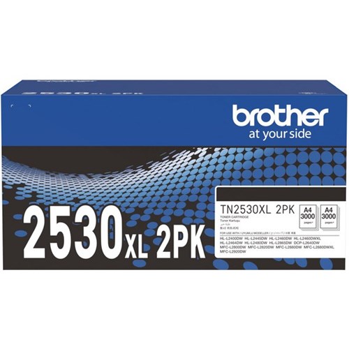 BROTHER TN2530XL Black Toner 2 Pack BROTHER — view 2