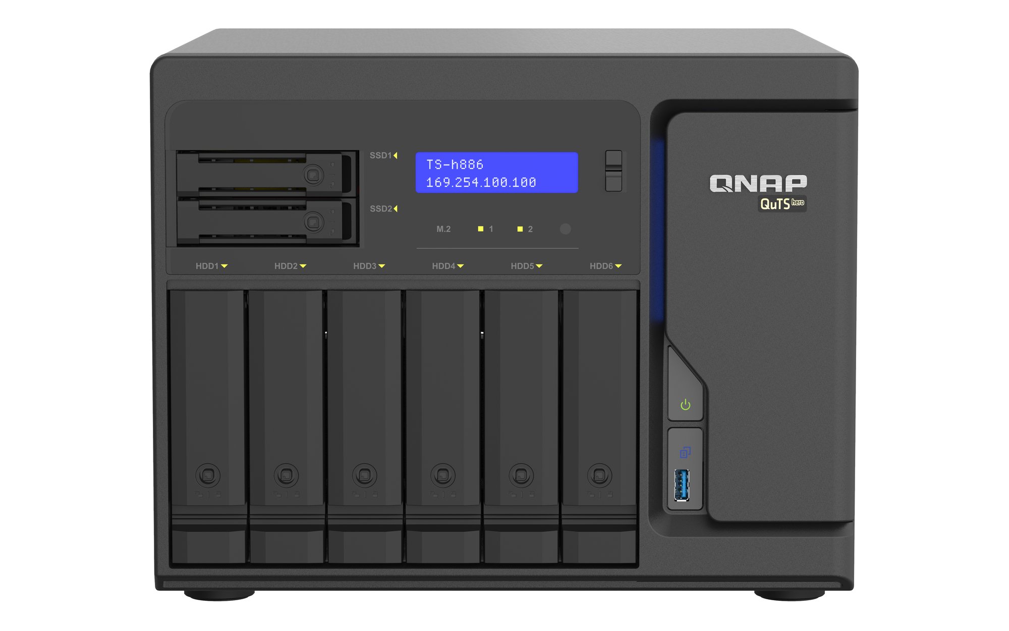 QNAP Ent 8-Bay Intel 8GB TW NAS QNAP — view 2