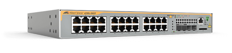 ALLIED TELESIS L2+ switch with 24 x 10/100/1000T ports ALLIED TELESIS — view 2