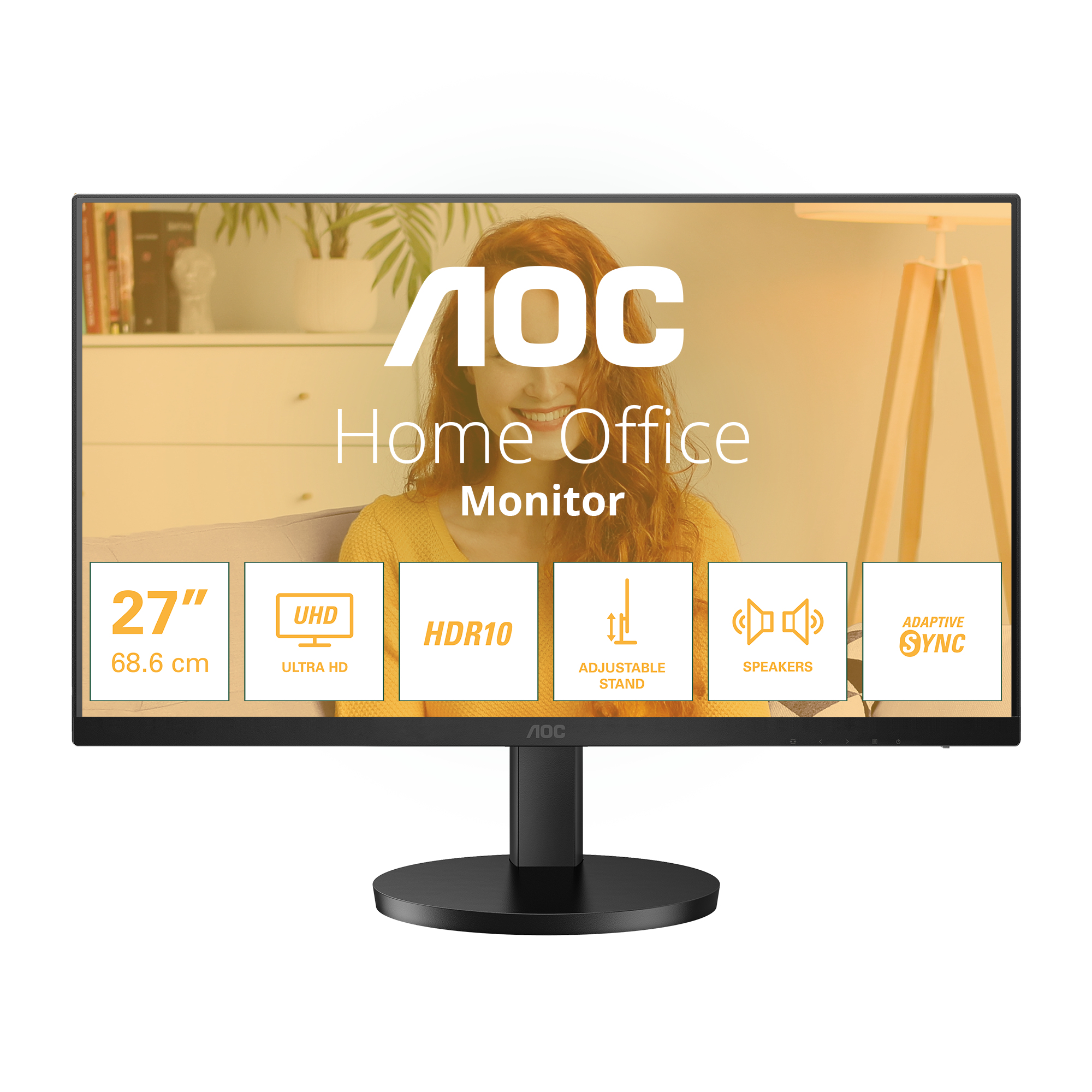 AOC U27B3AF UHD 4K 60HZ IPS W-LED AOC — view 2