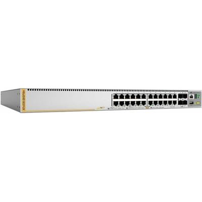 ALLIED TELESIS 24-port 100/1000T PoE+ stackable L3 swit ALLIED TELESIS — view 2