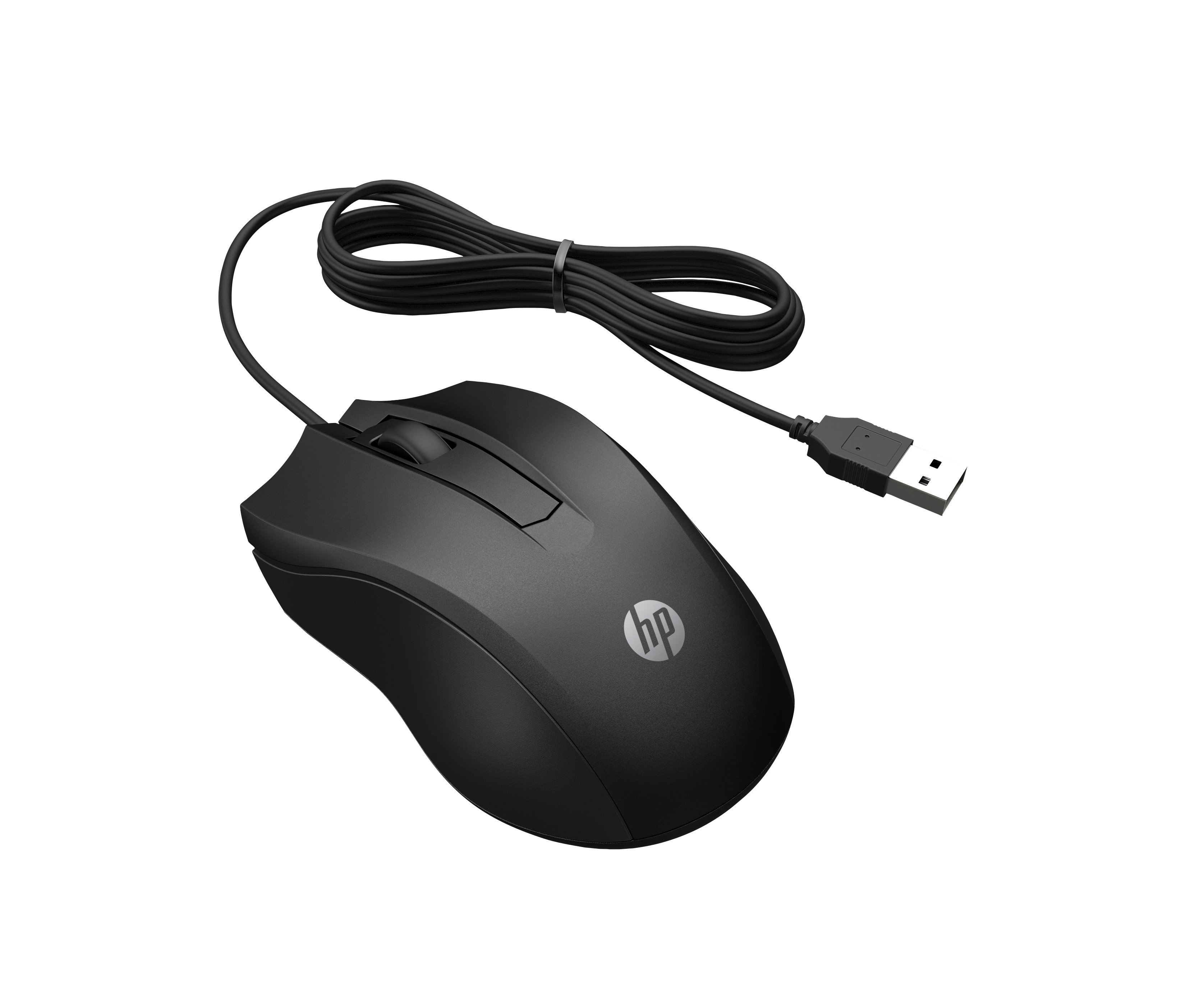 HP 105 BLK WRD MOUSE HP — view 3