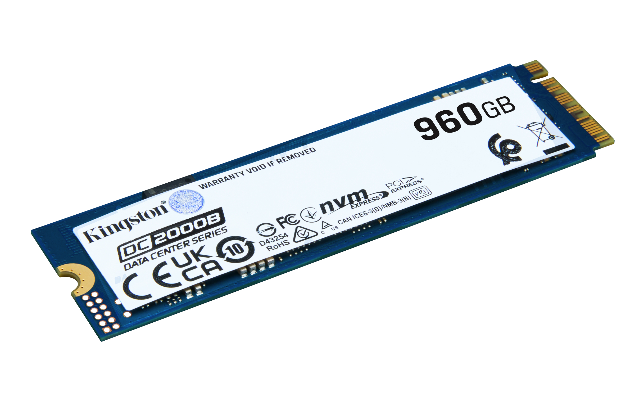 KINGSTON 960G DC2000B PCIe 4.0 M.2 2280 Enterpris KINGSTON — view 2