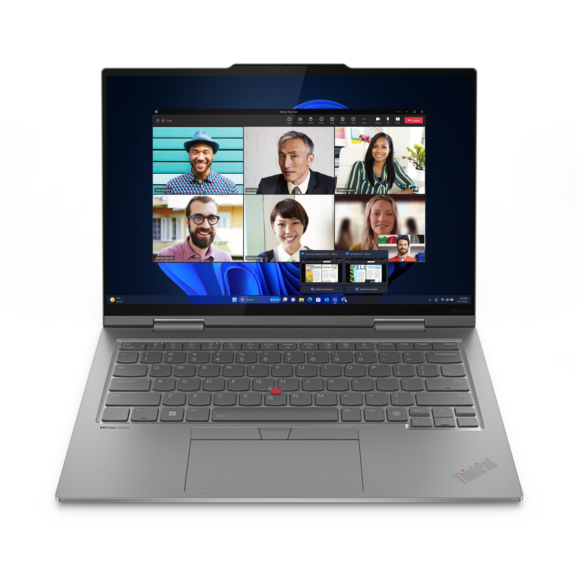 LENOVO X1-2IN1-9 T U7-155U 32GB 512GB W11P 3YPS LENOVO — view 2