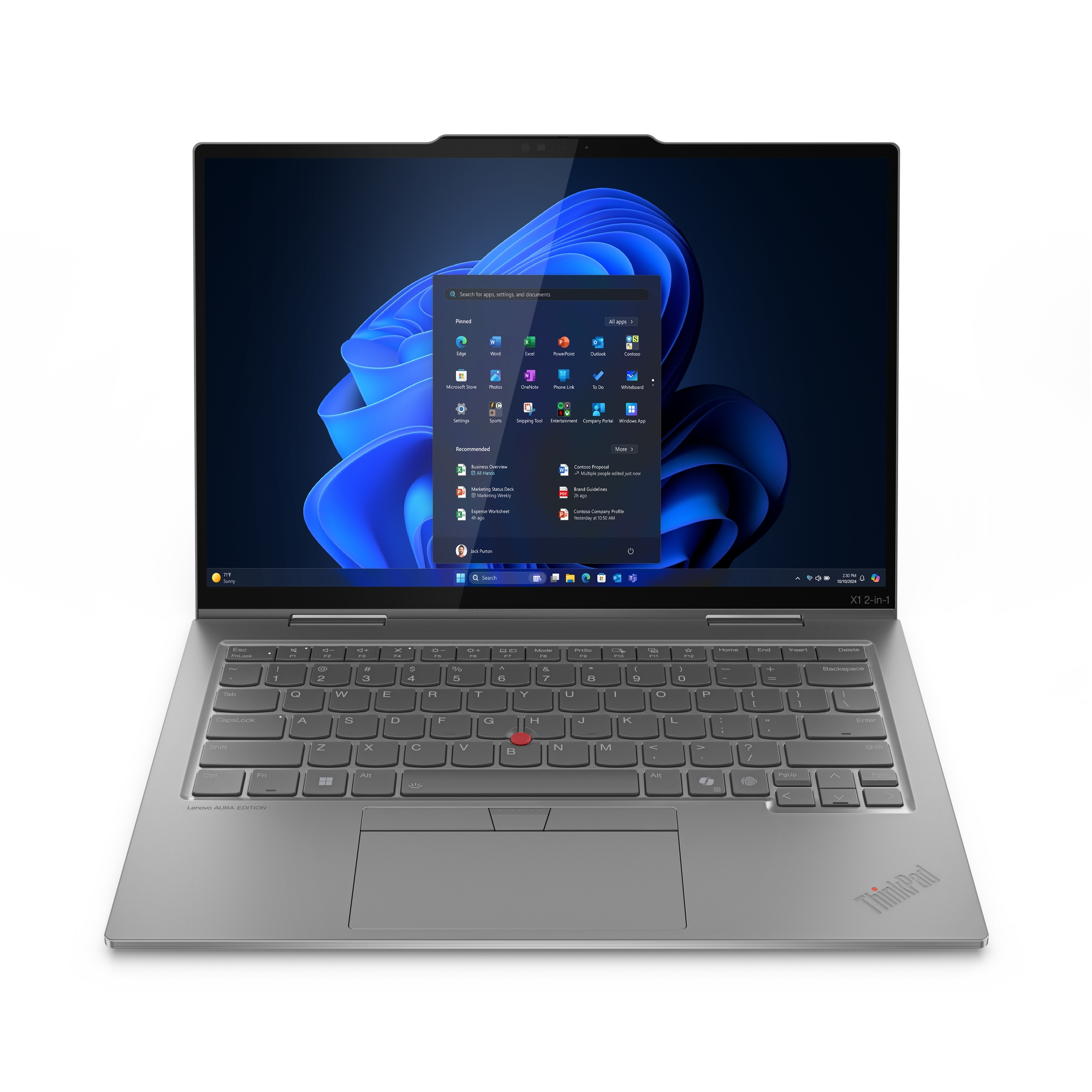 LENOVO X1-2IN1-10 AURA T U7-258V 32G 512G W11P LENOVO — view 2