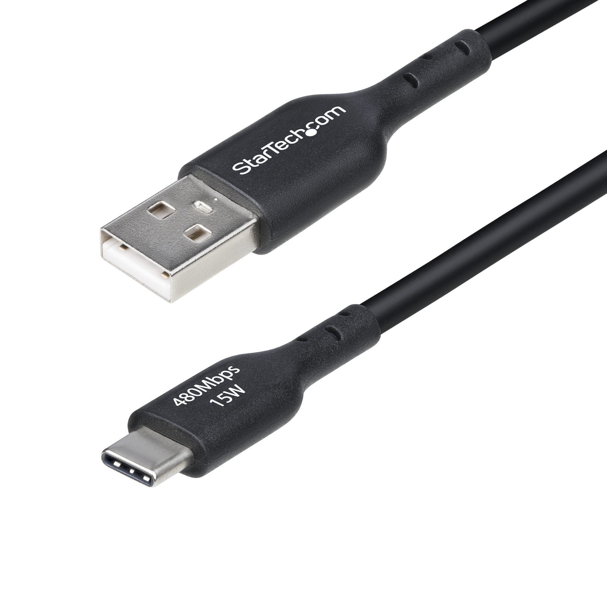 StarTech.com 3m USB-A to USB-C Charging Cable Black StarTech.com — view 2
