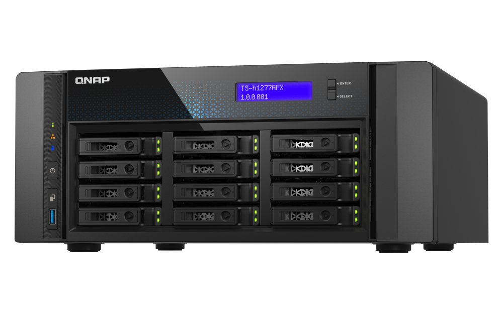 QNAP TS-h1090FU-7232P-64G 1U 10 Bay 2.5IN 8C QNAP — view 2