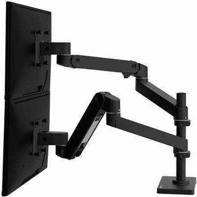 ERGOTRON LX PRO ARM DUAL DISPLAY STACKING WCB ERGOTRON — view 2