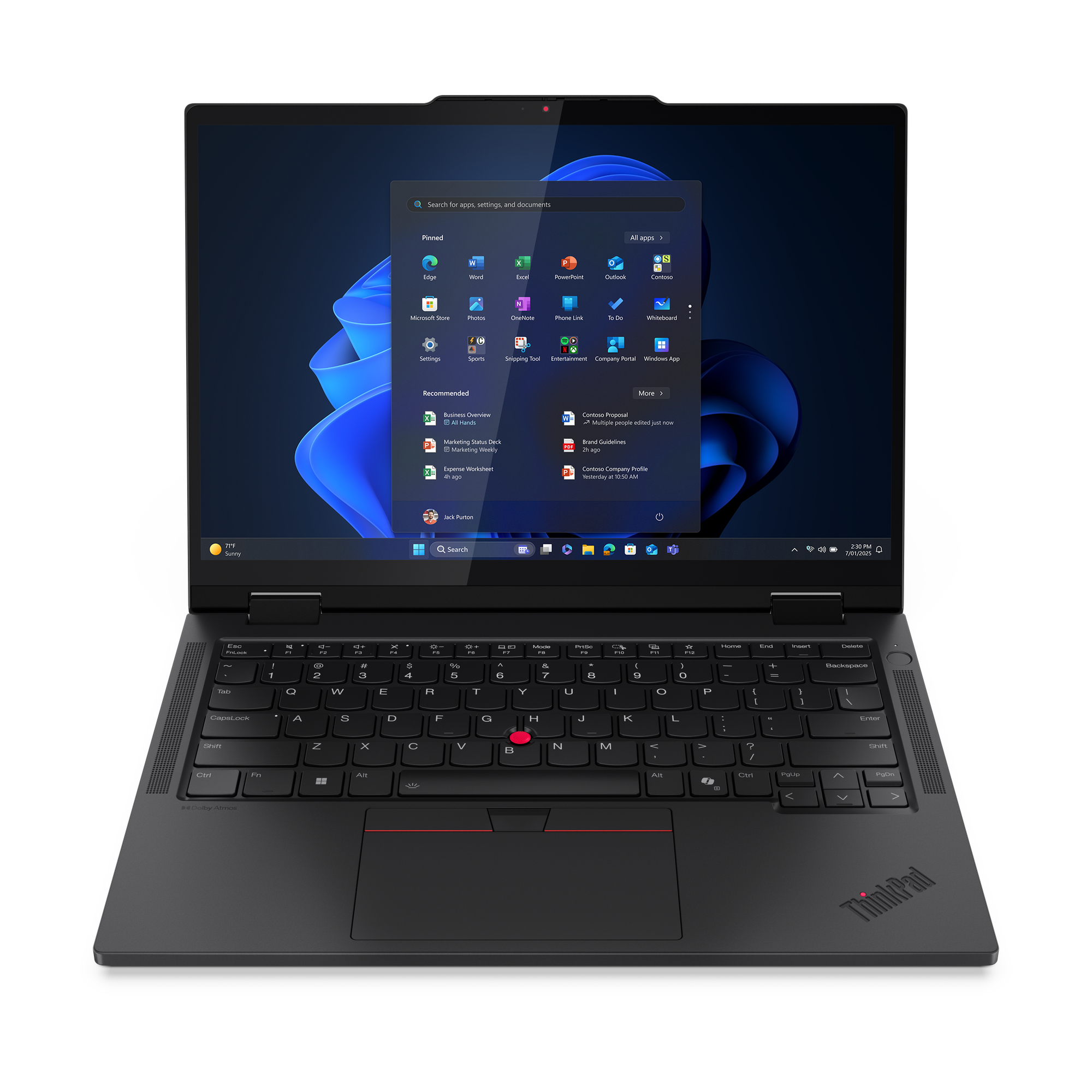 LENOVO T14S-2IN1-1 T U7-255H 32G 512G W11P 3YPS LENOVO — view 2