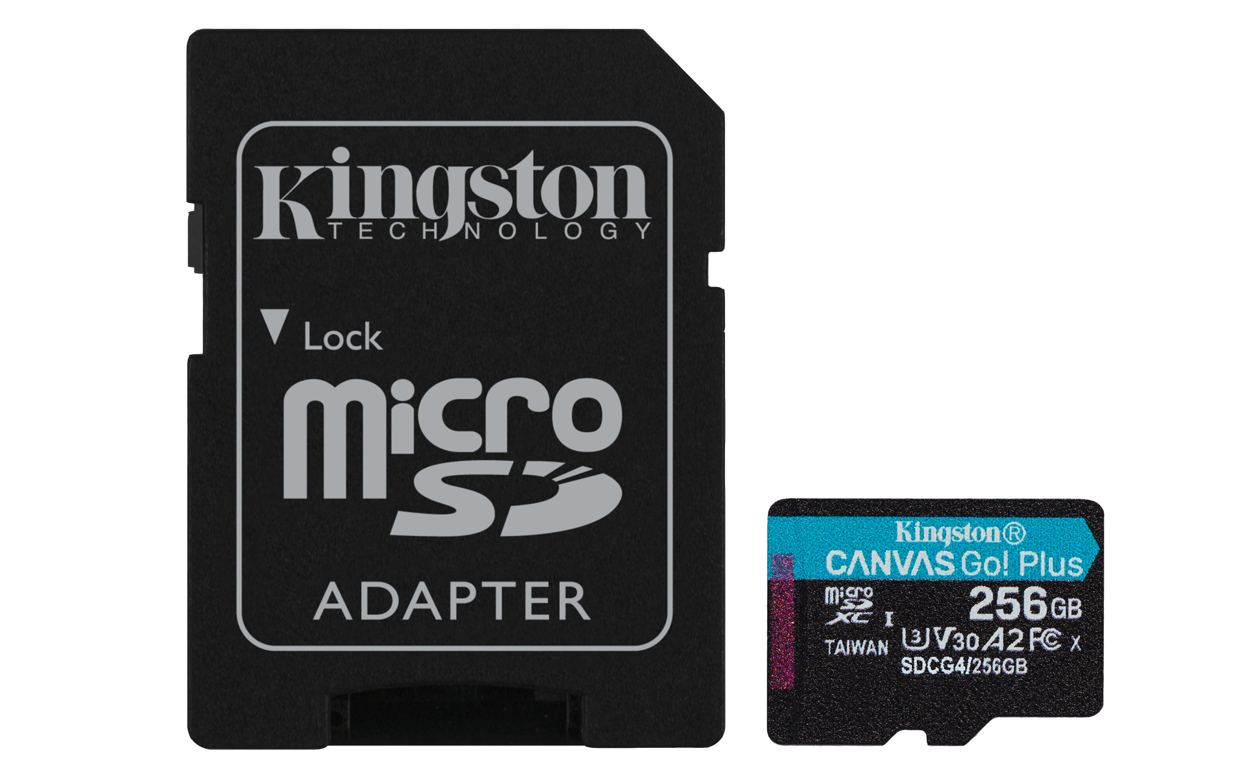 KINGSTON 256GB MICROSDXC CANVAS GO PLUS GEN4 KINGSTON — view 2