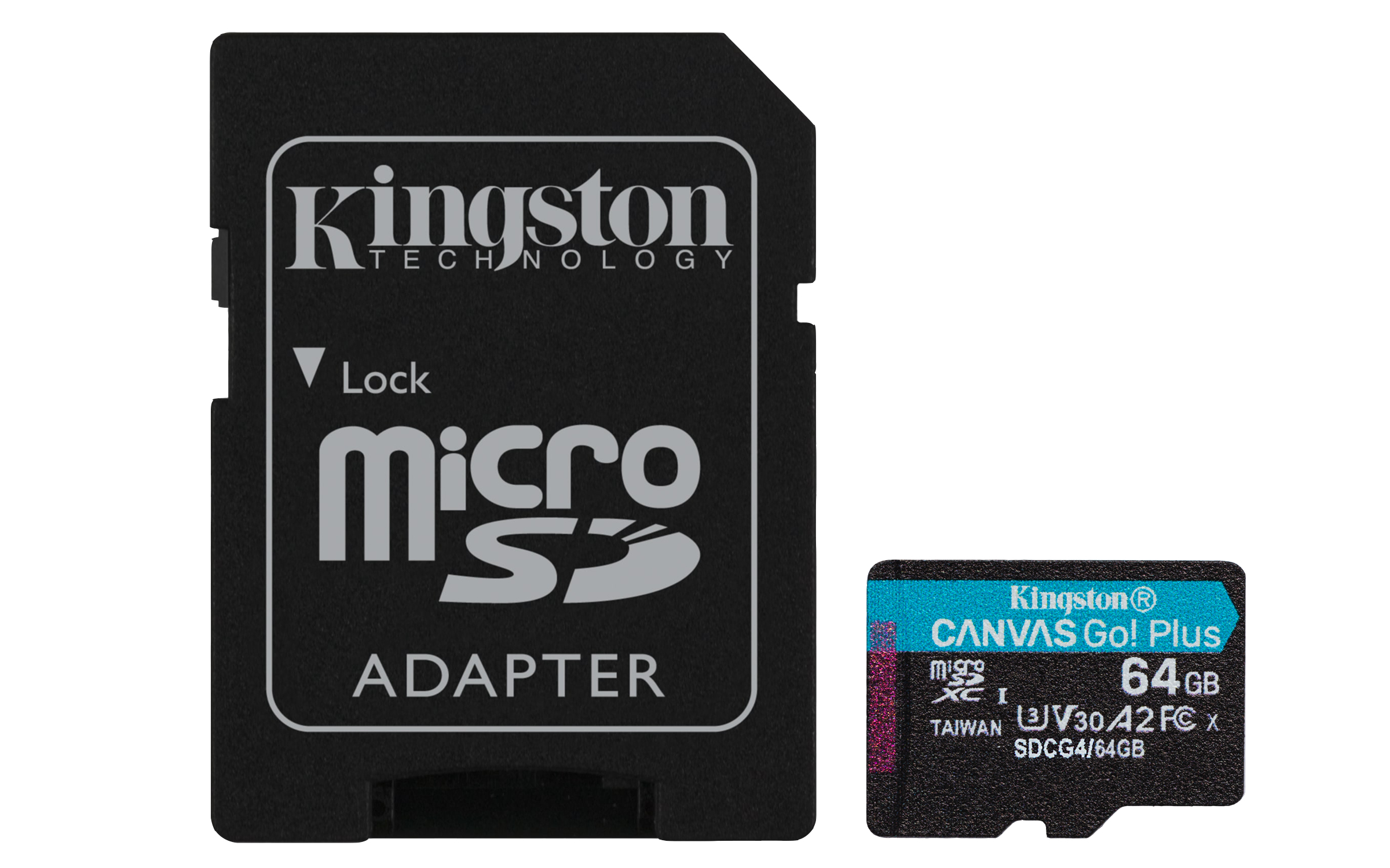 KINGSTON 64GB MICROSDXC CANVAS GO PLUS GEN4 KINGSTON — view 2