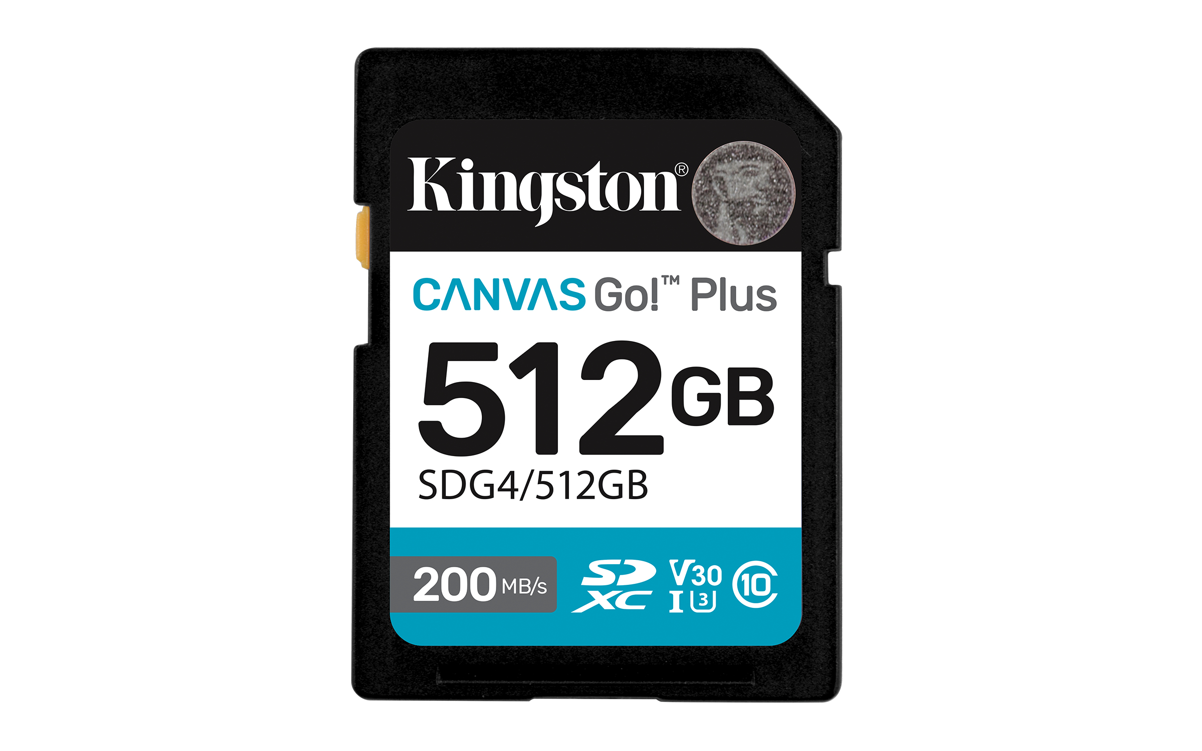 KINGSTON 512GB SDXC CANVAS GO PLUS GEN4 200MB/S KINGSTON — view 2