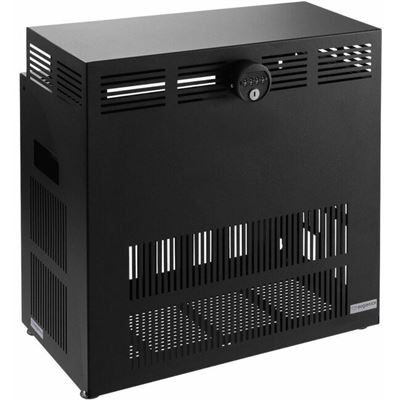 RACKMOUNT.IT EAGLERACK CLOSED WITH LOCK - 4U - BLACK RACKMOUNT.IT — view 2