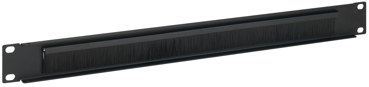 RACKMOUNT.IT 1U BRUSH PLATE - BLACK RACKMOUNT.IT — view 2