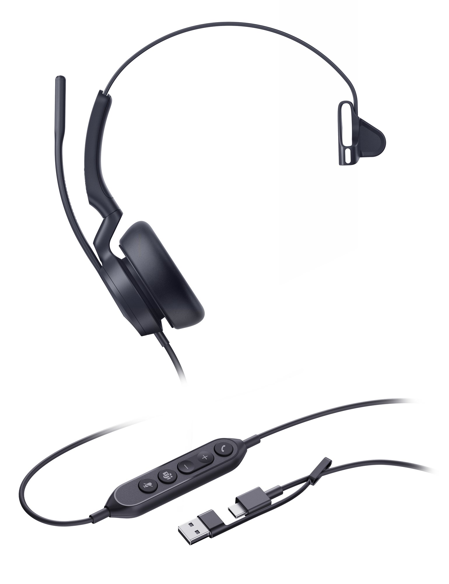 YEALINK UH46 Mono Teams USB-C/A YEALINK — view 2
