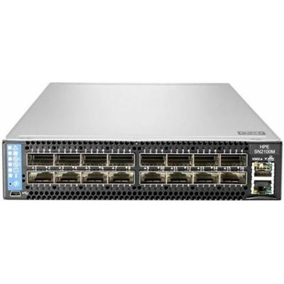 Hewlett Packard Enterprise HPE 100GbE 16QSFP28 P2C Sw SN2100M w/NVD Hewlett Packard Enterprise — view 2