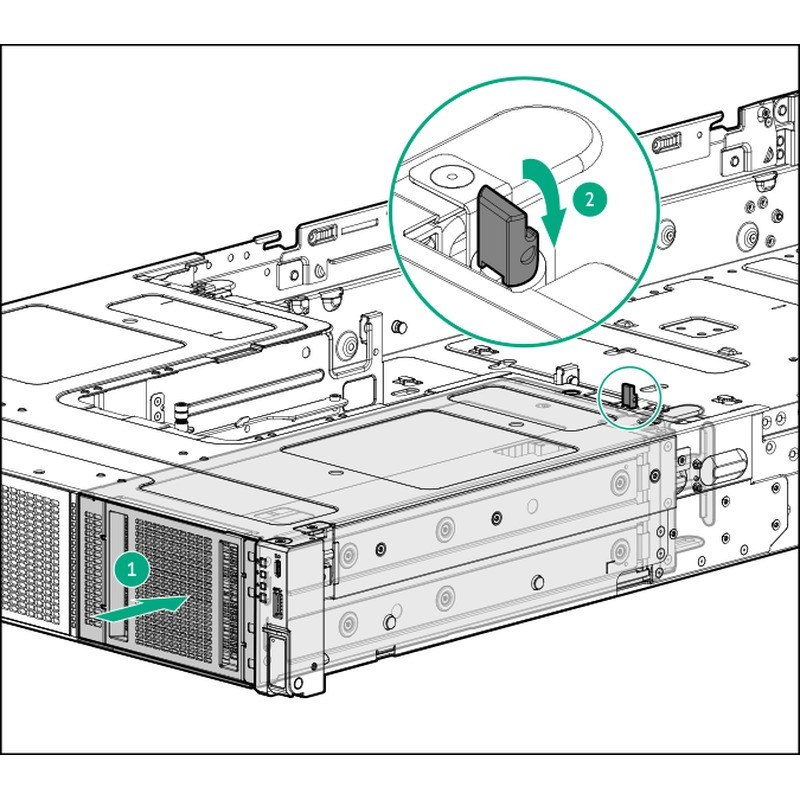 Hewlett Packard Enterprise HPE DL3XX G12 Front GPU L40S Pwr Cbl Kit Hewlett Packard Enterprise — view 2