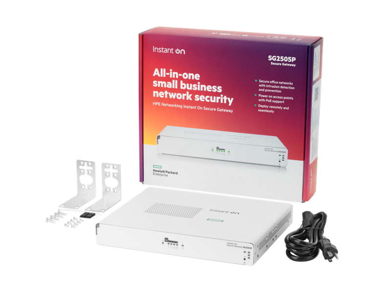 ARUBA HPE NW ION Gtwy 5p 2.5G 64W SG2505P ARUBA — view 2