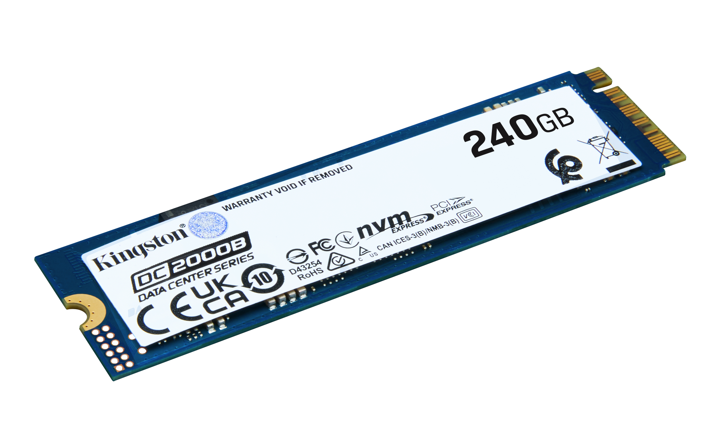 KINGSTON 240G DC2000B PCIE 4.0 M.2 2280 ENT SSD KINGSTON — view 2