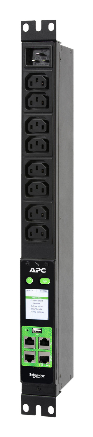 APC EASY PDU METERED 1U 16A 230V (8)C13 APC — view 2