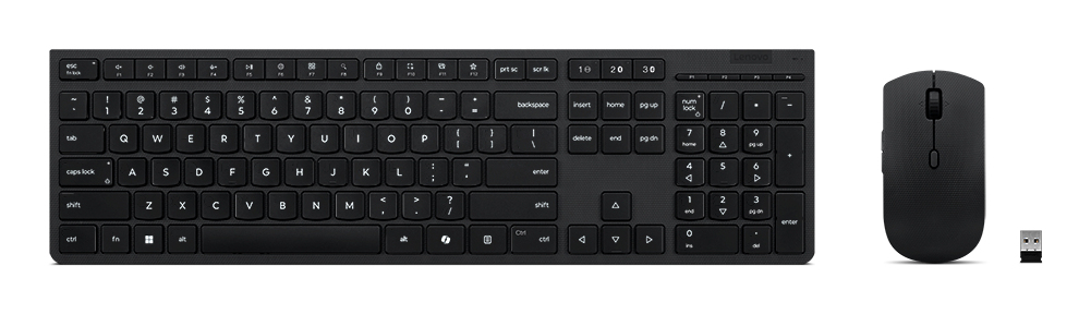 Lenovo Rechargeable KB+M Combo-Copilot LENOVO — view 2