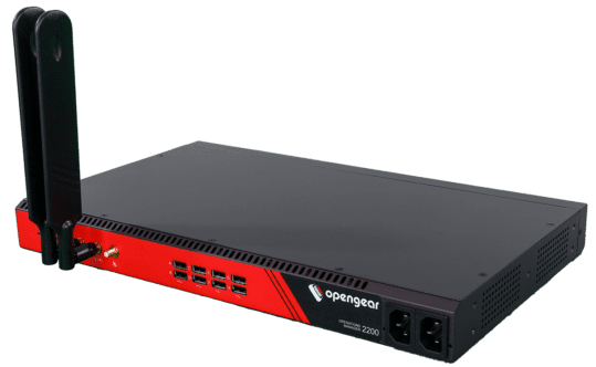 opengear 24 SELECTABLE SERIAL PORTS + 24X 1GBE SW opengear — view 2