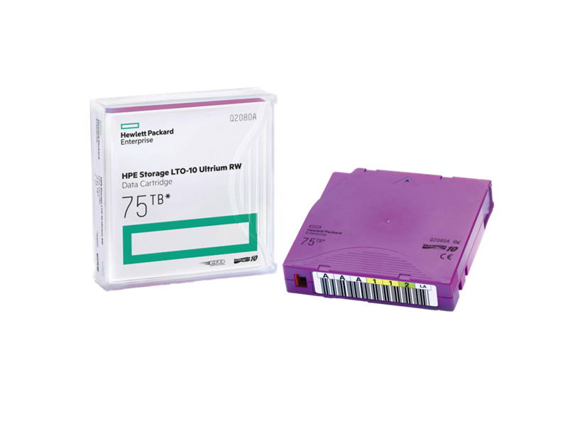 Hewlett Packard Enterprise LTO-10 Ultrium 75TB RW Custom Labeled 20 Hewlett Packard Enterprise — view 2