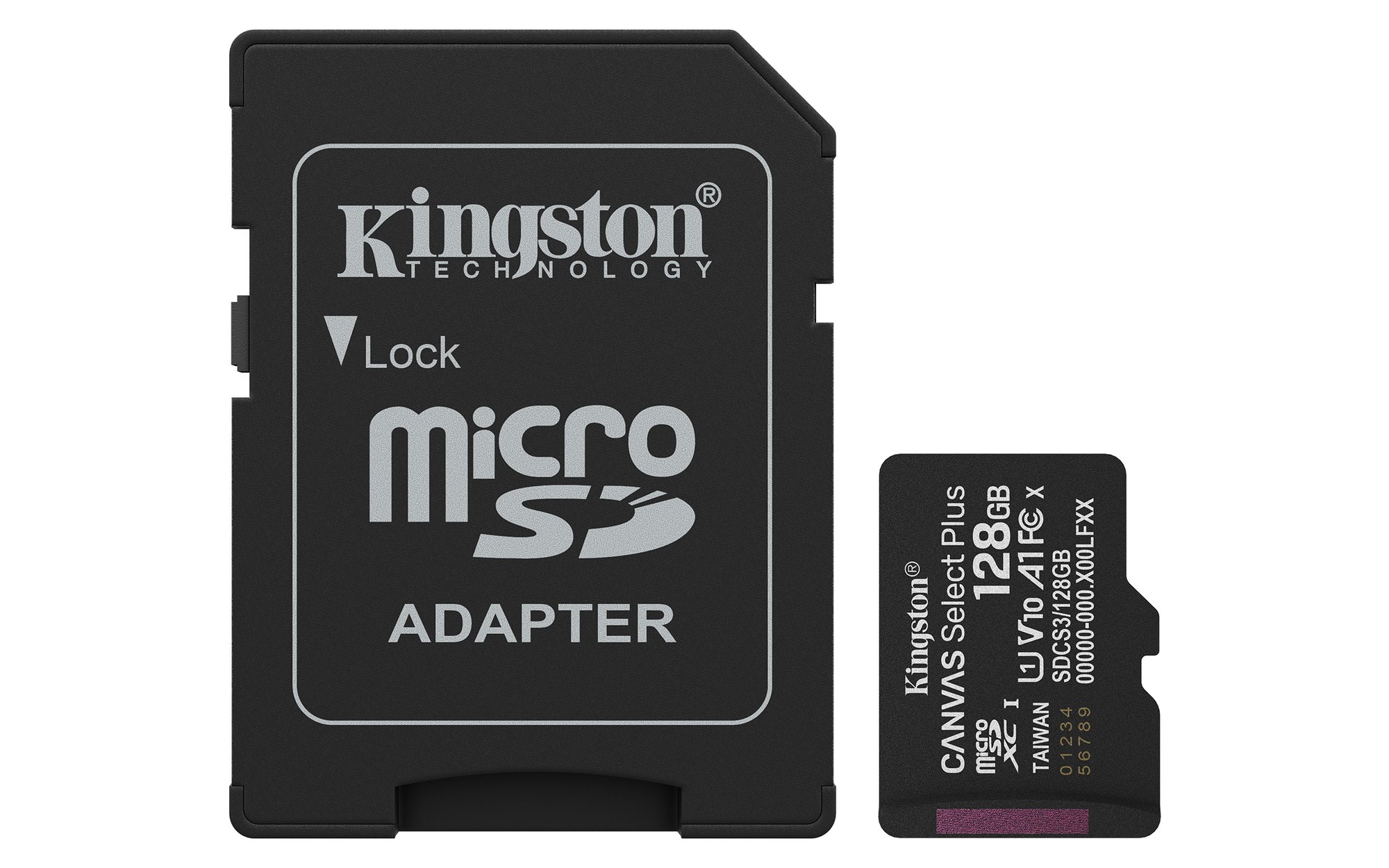 KINGSTON 128GB microSDXC Canvas Select+ Gen3 150M KINGSTON — view 2