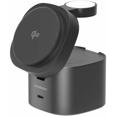 ALOGIC Powerpod 4in1 Qi2 Wless Charging - Black ALOGIC — view 2