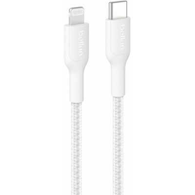 BELKIN BOOSTCHARGE PRO BRAID USB-C-LTG 1M - WHT BELKIN — view 2