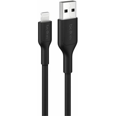 BELKIN BOOSTCHARGE USB-A-LTG CONNECTOR 3M - BLK BELKIN — view 2