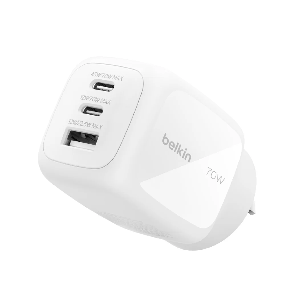 BELKIN BoostCharge Pro 3-Port GaN Wall Charger BELKIN — view 1