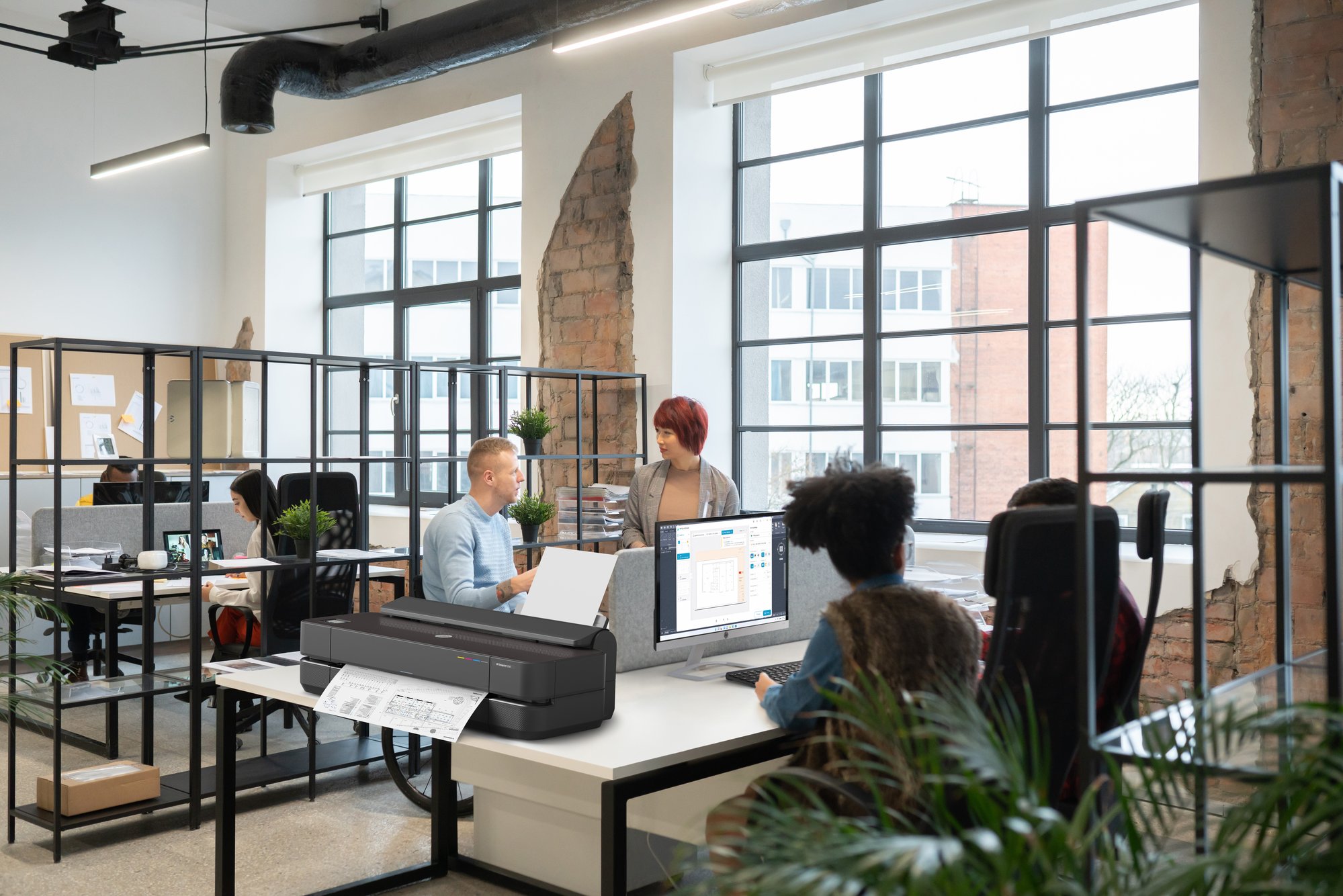 HP DesignJet T870 24-in Printer HP — view 2