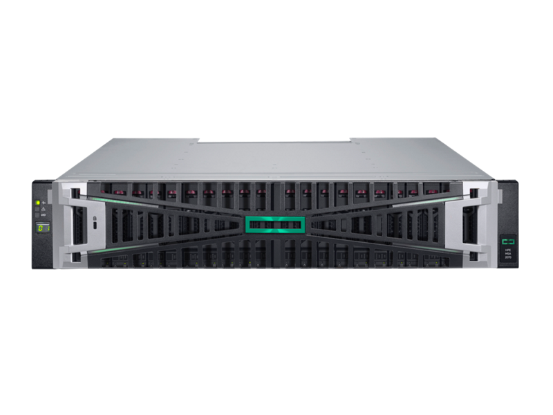 Hewlett Packard Enterprise HPE MSA 2070 SFF 2x12Gb SAS 4p Array Hewlett Packard Enterprise — view 1