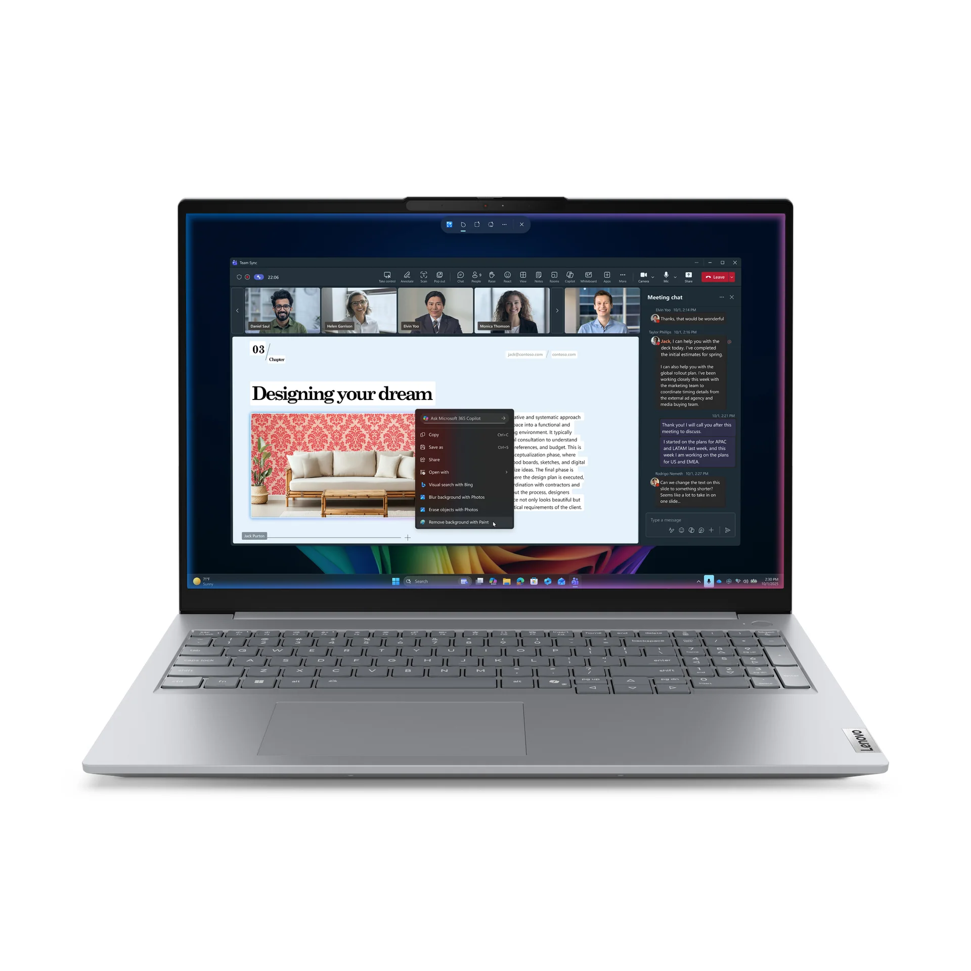 LENOVO TB16-9 U7-355 32G 512G W11P 1YOS CP+ LENOVO — view 2