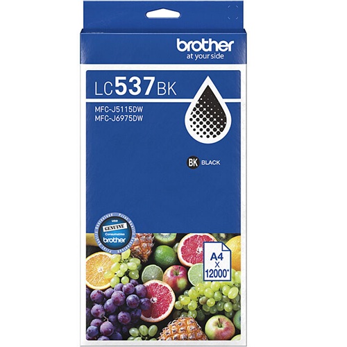 BROTHER LC537BK Black Ink BROTHER — view 2