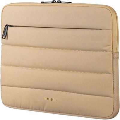 Targus 13-14in Puffer Sleeve - Beige TARGUS — view 2
