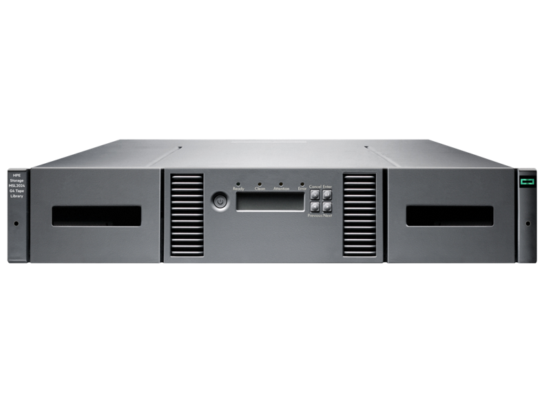 HPE MSL2024 Gen4 0-drive 24-slot Lib Hewlett Packard Enterprise — view 2