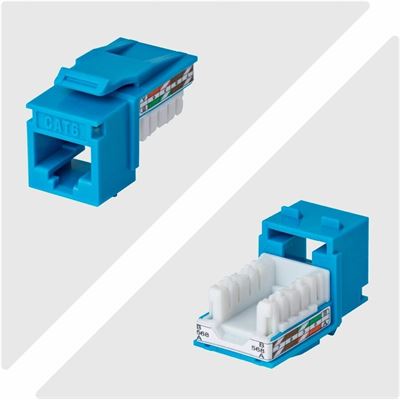 Cat6 Keystone Jack 24-Pack 90-Deg 110 StarTech.com — view 2